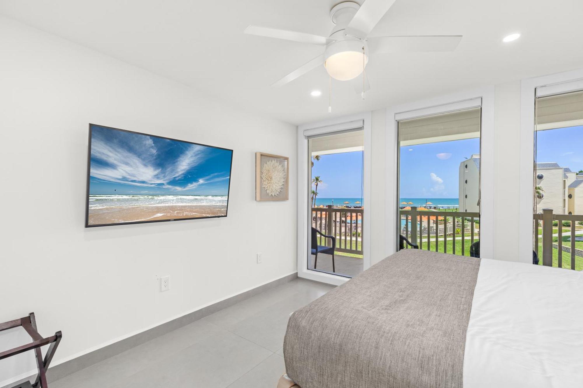 New Stunning Ocean-View Beachfront Resort, Heated Pool! South Padre Island Luaran gambar